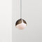 Ohm LED Pendant Light  option Brushed Bronze