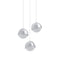 Ohm Cluster LED Pendant Light  option Polished Chrome