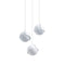 Ohm Cluster LED Pendant Light  option Sandtex White