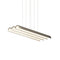 Pola LED Chandelier  option Brushed Aluminum
