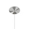 Wisp 120 LED Pendant Light  option Brushed Nickel