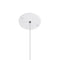Wisp 120 LED Pendant Light  option Matte White
