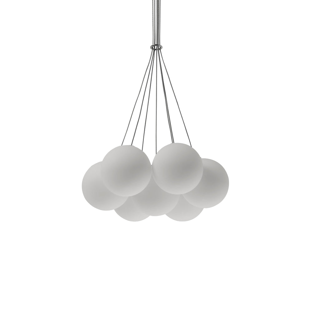 Glass 120 Cluster LED Chandelier