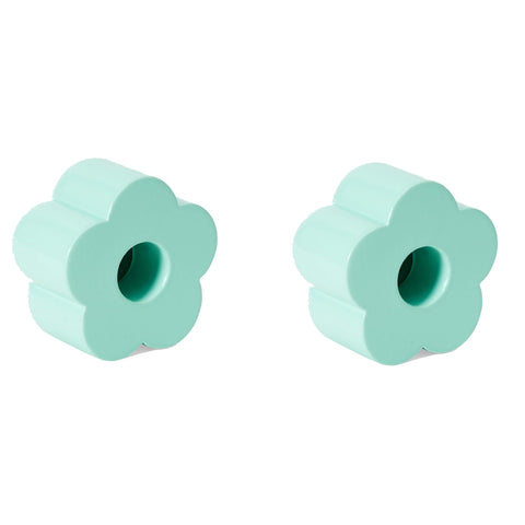 Poppy Candle And Incense Holder (Set of 2)