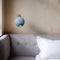 Knitted Bedside LED Wall Sconce  option Pale Blue