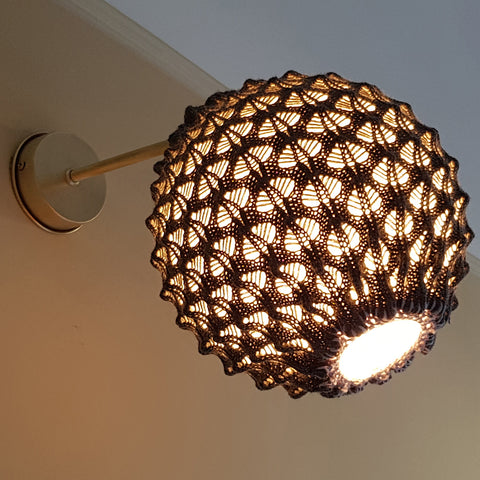 Knitted Bedside LED Wall Sconce