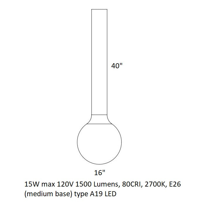 Knitted Dropped LED Pendant Light