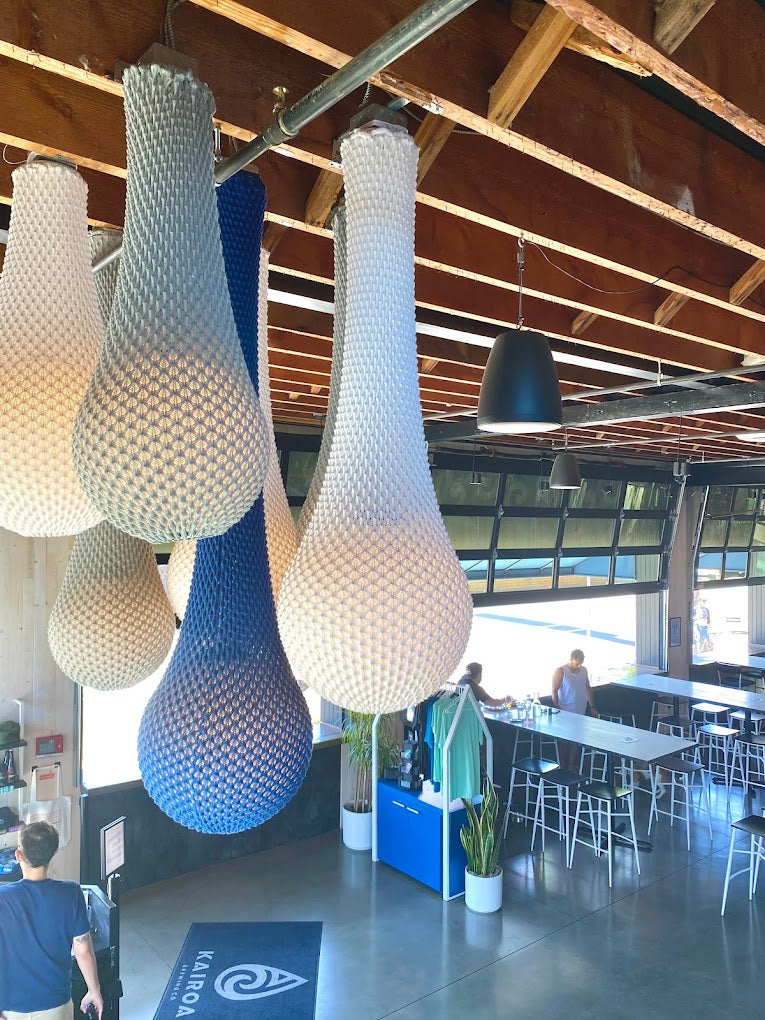 Knitted Dropped LED Pendant Light