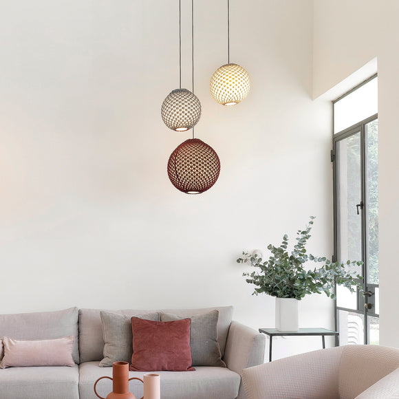 Ariel Zuckerman Knitted Falling LED Pendant Light - 2Modern