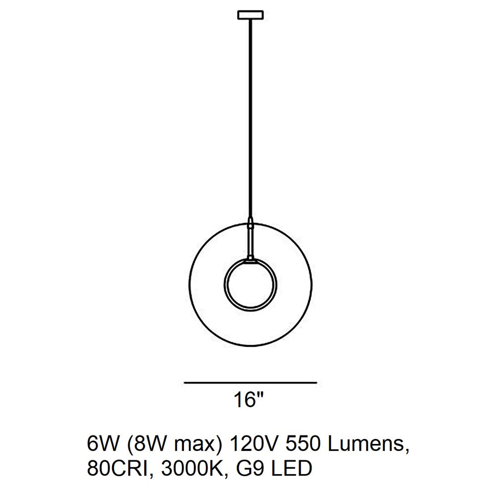 Saturn Pendant Light