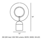 Saturn Table Lamp