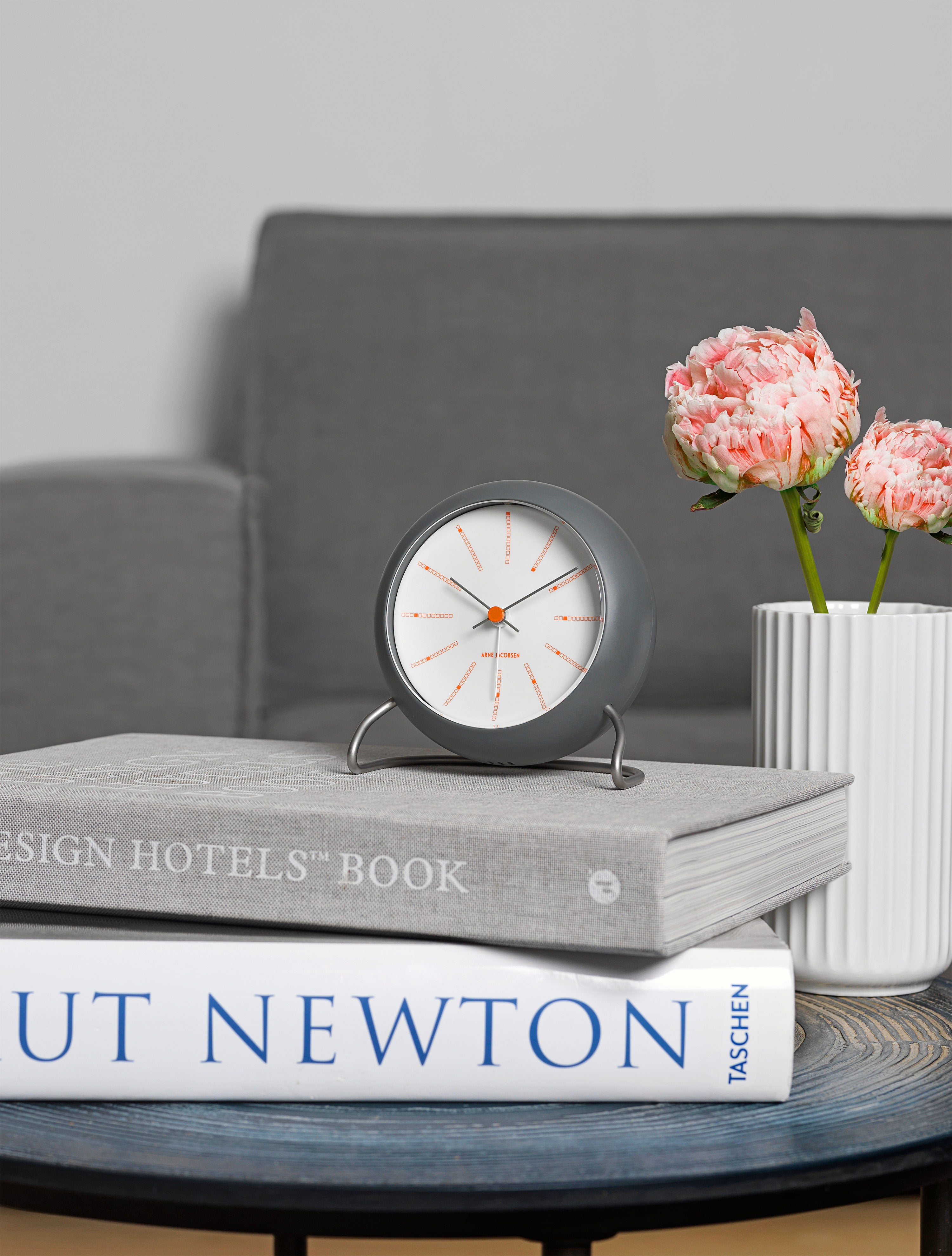 Arne Jacobsen Clocks Bankers Table Clock - 2Modern