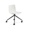 Catifa 46 Office Chair  option PO00101 White / V39 Black Lacquered