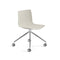 Catifa 46 Office Chair  option PO00113 Ivory / LU1 Shiny Aluminum