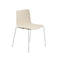 Catifa 46 Outdoor Wood Dining Chair  option L0020 Bleached Oak / V12 White