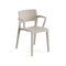 Juno Outdoor Dining Armchair with 4 Legs  option PT00014 Turtledove Grey
