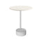 Oell Side Table  option C10 Grey Ceramic / V12 White