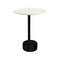 Oell Side Table  option C10 Grey Ceramic / V44 Black