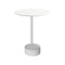 Oell Side Table  option M02 White MDF / V12 White