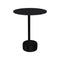 Oell Side Table  option M20 Black MDF / V44 Black