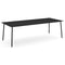 Onemm Rectangular Dining Table  option V25 Black Lacquered / V25 Black Lacquered