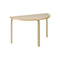 Aalto Half-Round Dining Table  option Birch Veneer