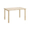 Aalto Rectangle Dining Table  option Wild Birch Veneer