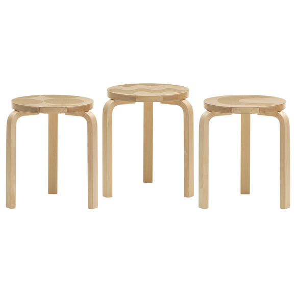 Artek x Marimekko Stacking Stool 60