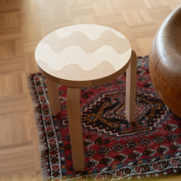 Artek x Marimekko Stacking Stool 60