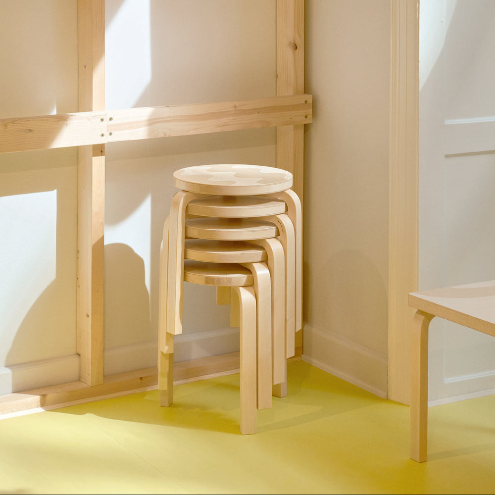 Artek x Marimekko Stacking Stool 60