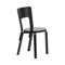 Chair 66  option Black Lacquered/Black Lacquered