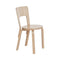 Chair 66  option Natural Lacquered/Birch Veneer