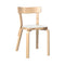 Chair 69  option Natural Lacquered/IKI White HPL