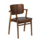 Domus Chair  option Walnut Stained