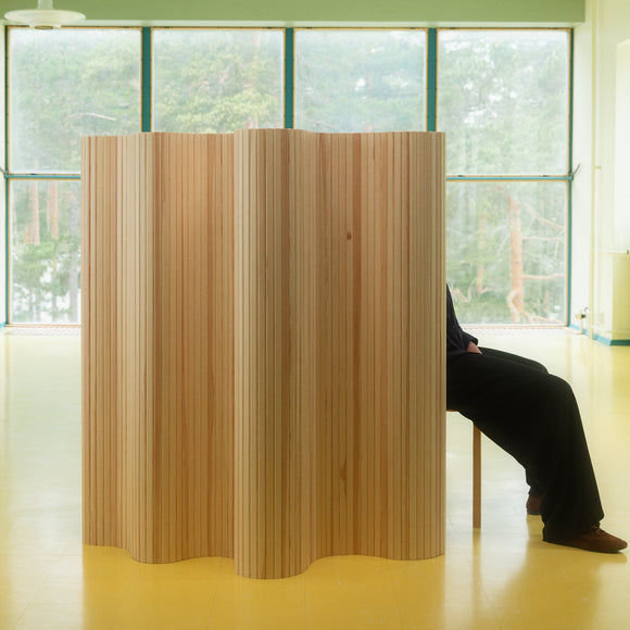 Artek リプロダクト 100 SCREEN ウッドカーブパーテーション 木 Artek リプロダクト 100 SCREEN ウッドカーブパーテーション 木の通販