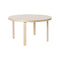 Aalto Round Dining Table  option Birch Veneer