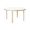 Aalto Round Dining Table  option White Laminate