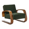 Tank 400 Lounge Chair  option Kvadrat Vidar 0972 / Walnut Stain Birch