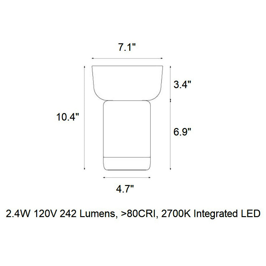 Bonta Portable LED Table Lamp
