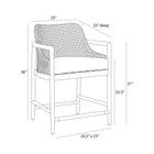Chilton Outdoor Bar and Counter Stool