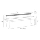 Escape Outdoor Bench