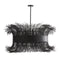Filamento Chandelier  option Black / Blackened Steel