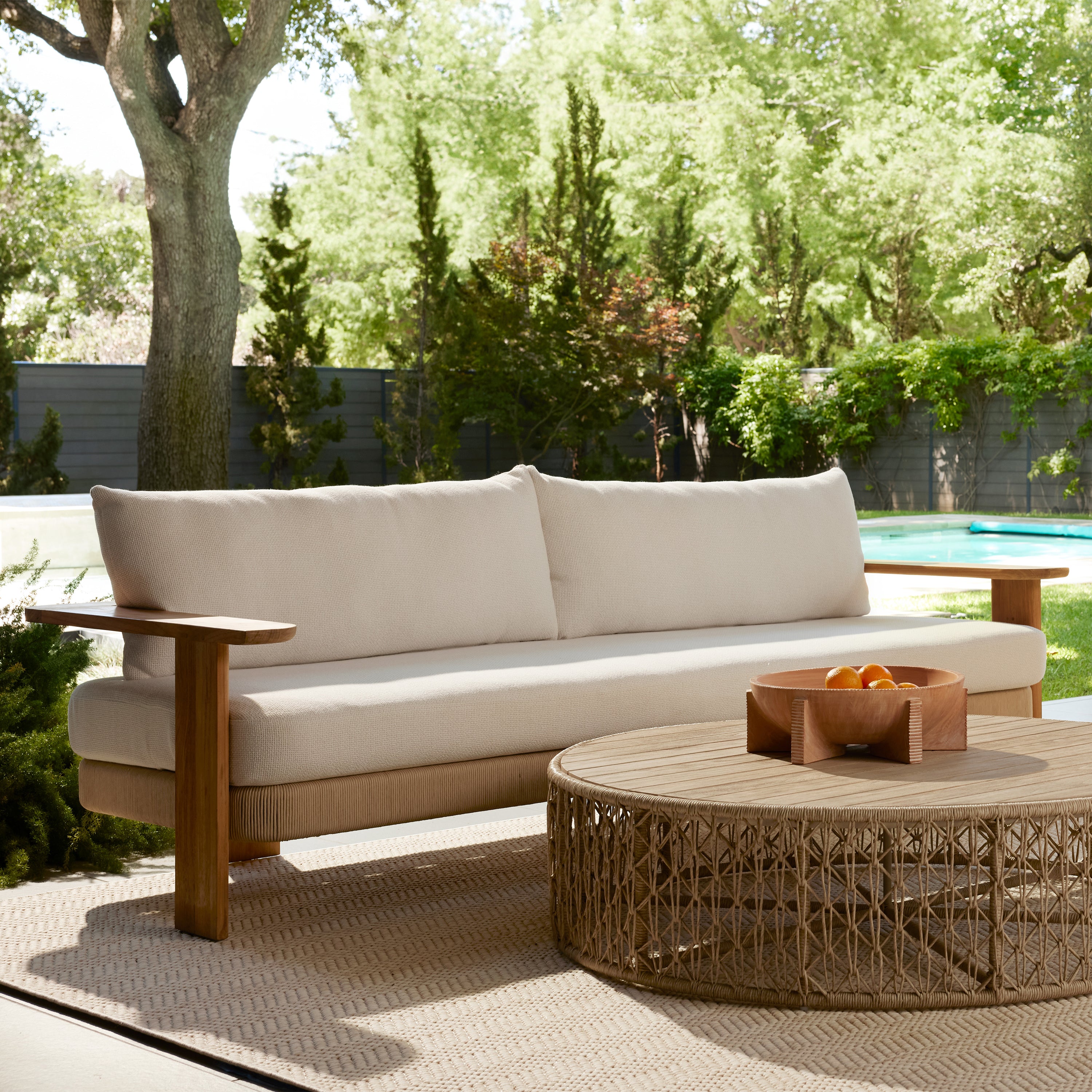 Arteriors Halston Outdoor Sofa - 2Modern