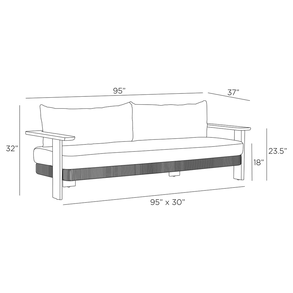 Halston Outdoor Sofa