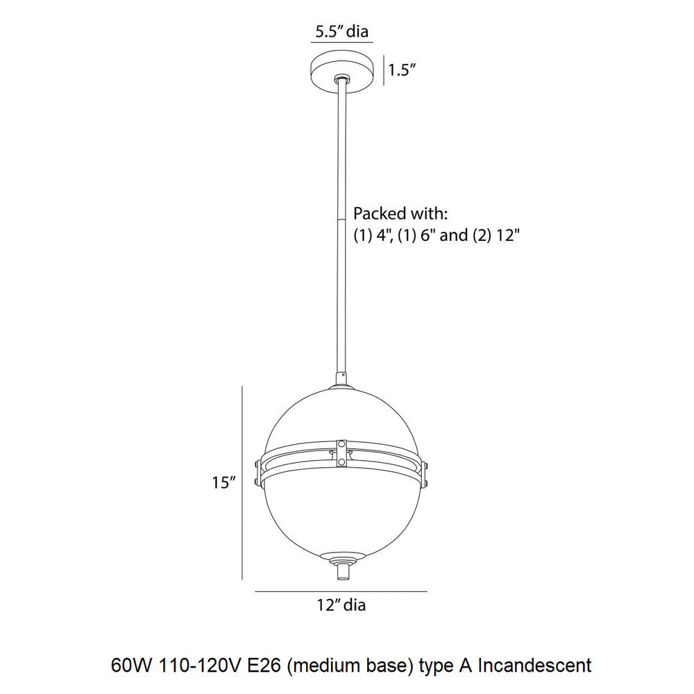 Irene Pendant Light
