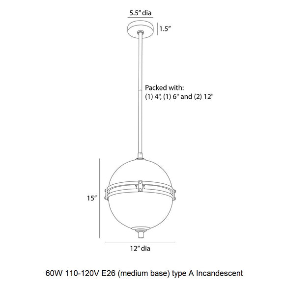 Irene Pendant Light