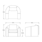 Julien Open Arm Outdoor Lounge Chair