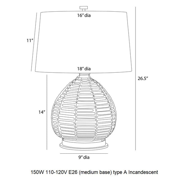 Juliette Table Lamp