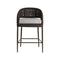 Juri Outdoor Bar and Counter Stool  option Counter: 30.5 in height