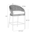 Juri Outdoor Bar and Counter Stool